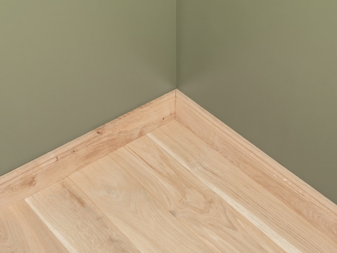 Solid Skirting Board Oak Rustic 20x130 unfinished 1,5-2,5m Hamburger, knots NOT filled - Copy